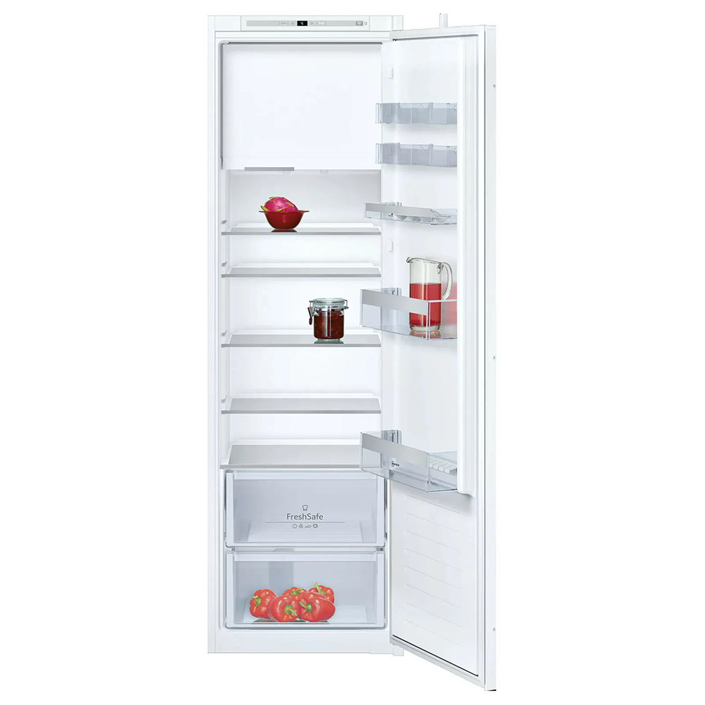 freestanding fridge with freezer compartment