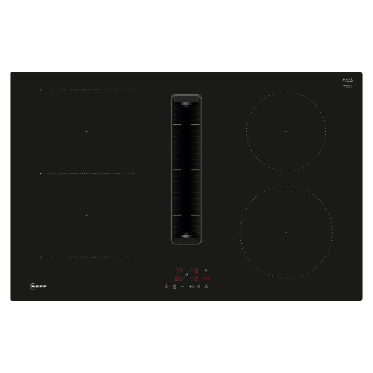 Neff induction store venting hob