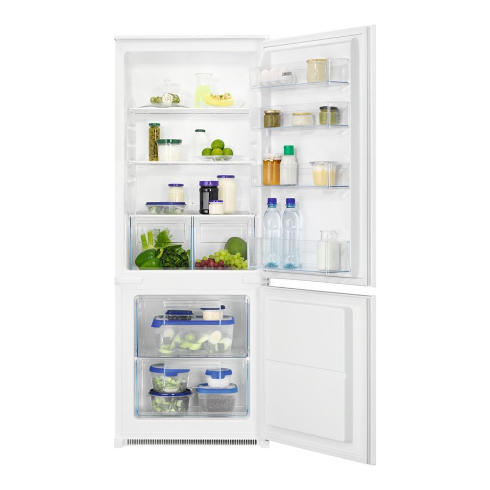 Zanussi 50 50 store fridge freezer integrated