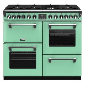 Stoves ST RICH DX S1000DF CB Mmi Richmond Deluxe 100cm Dual Fuel Range Cooker in Mojito Mint
