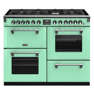 Stoves ST RICH DX S1100DF CB Mmi Richmond Deluxe 110cm Dual Fuel Range Cooker in Mojito Mint