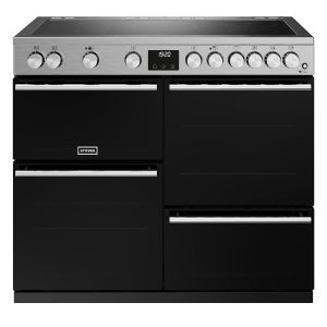Stoves DX PREC D1000EI RTY SS Precision Deluxe 100cm Induction Range Cooker in Stainless Steel