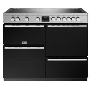Stoves DX PREC D1100EI RTY SS Precision Deluxe 110cm Induction Range Cooker in Stainless Steel