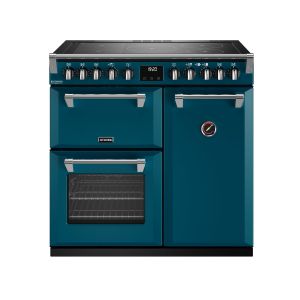 Stoves DX RICH D900Ei RTY KTE Richmond Deluxe 90cm Flex Induction Range Cooker in Kingfisher Teal