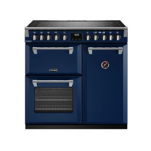 Stoves DX RICH D900Ei RTY MBL Richmond Deluxe 90cm Flex Induction Range Cooker in Midnight Blue