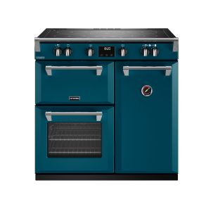 Stoves DX RICH D900Ei TCH KTE Richmond Deluxe 90cm Induction Range Cooker in Kingfisher Teal
