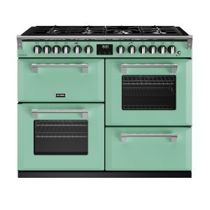 Stoves DX RICH D1100DF MMI Richmond Deluxe 110cm Dual Fuel Range Cooker in Mojito Mint