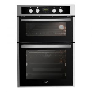 Whirlpool AKL309IX Built In Catalytic Double Oven in Stainless Steel and Black