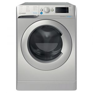 Indesit BDE86436XSUKN Freestanding 8/6kg 1400rpm Push&Go Washer Dryer in Silver