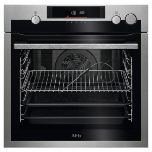AEG BSE577261M 7000 SteamCrisp Built in Pyrolytic Single Oven in Stainless Steel