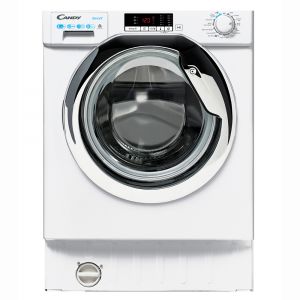 Candy CBD 485D2CE Integrated Washer Dryer 8/5kg 1400rpm White with Chrome Door