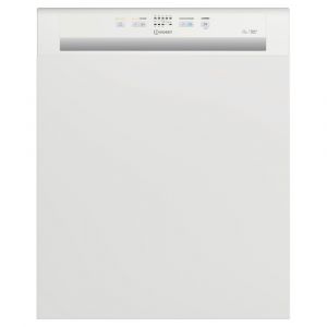 Indesit DBE2B19UK Semi Integrated Full Size Dishwasher in White
