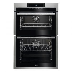 AEG DCE731110M 6000 SurroundCook Built In Catalytic Double Oven in Stainless Steel