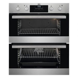 AEG DUB331110M Built Under SurroundCook Catalytic Double Oven in Stainless Steel