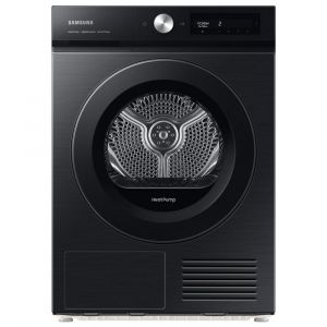 Samsung DV90BB5245ABS1 Freestanding 9kg OptimalDry Heat Pump Tumble Dryer in Black