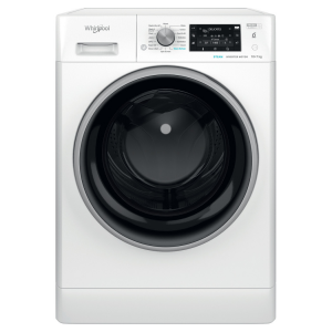 Whirlpool FFWDD1074269BSVUK Freestanding 10/7kg 1400rpm Washer Dryer in White