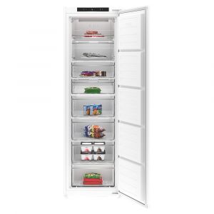 Blomberg FNT4454I Integrated Frost Free In Column Tall Freezer with Sliding Hinge Door