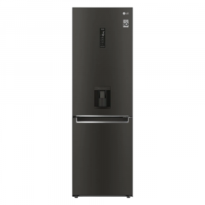 LG GBF61BLHEN Freestanding Frost Free 60/40 Fridge Freezer with Water Dispenser in Black Steel