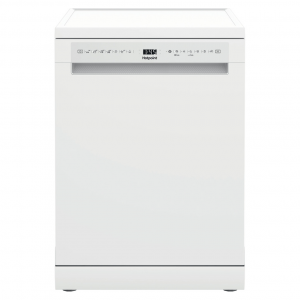 Hotpoint H7FHS41 Freestanding Full Size Dishwasher in White