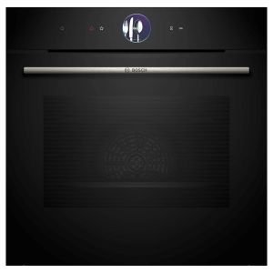 Bosch HBG7764B1B Series 8 Built In Pyrolytic Single Oven with Air Fry in Black
