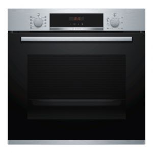 Bosch HBS573BS0B Serie 4 Built In Pyrolytic 3D HotAir Single Oven in Stainless Steel