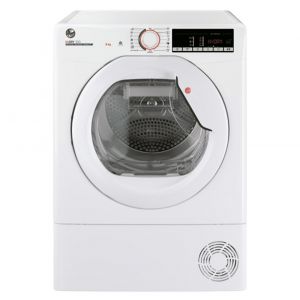 Hoover HLEH8A2TE H-DRY 300 Freestanding 8kg Heat Pump Aquavision Tumble Dryer in White