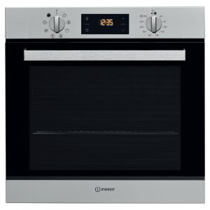 Indesit IFW6540PIX Built In Pyrolytic Single Oven in Stainless Steel