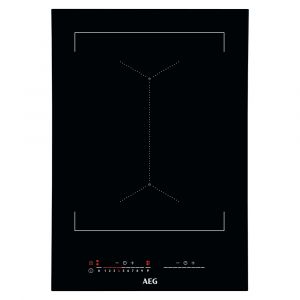 AEG IKE42640KB CrystalLine 36cm 2 Zone Domino Induction Hob in Black