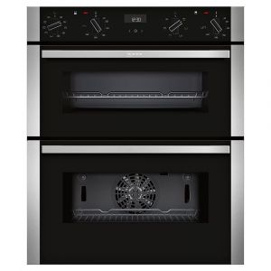 Neff J1ACE4HN0B Built Under Electric Double Oven Stainless Steel