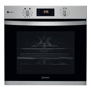 Indesit KFWS3844HIXUK Built In Electric Single Oven Stainless Steel