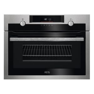 AEG KME565060M 8000 CombiQuick Combination Microwave Oven in Stainless Steel