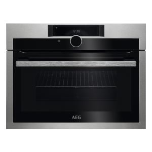 AEG KME968000M CombiQuick Compact Combination Microwave Oven Stainless Steel