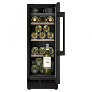 Bosch KUW20VHF0G Serie 6 Freestanding Under Counter Wine Cooler in Black