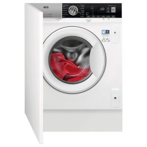 AEG L7WE7631BI 7000 Integrated 7/4kg 1600rpm Dual Sense Washer Dryer in White
