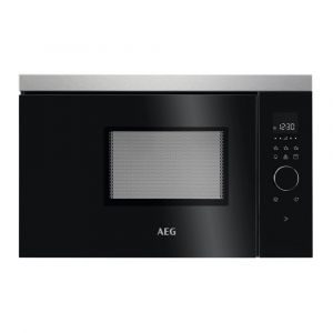 AEG MBB1756DEM Built In 800W 17 Litre Microwave Oven with Grill in Stainless Steel