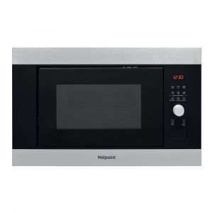 Hotpoint MF25GIXH Built In 25 Litre 900W Microwave and Grill Stainless Steel