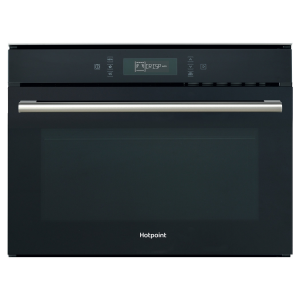 Hotpoint MP676BLH Built In Combination Microwave Oven in Black