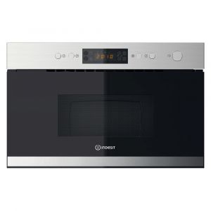 Indesit MWI3213IX Built In 22 Litre Microwave with Grill in Stainless Steel