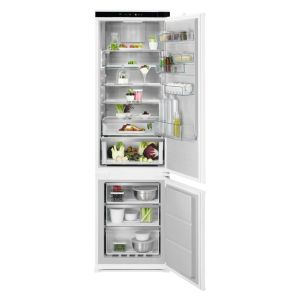 AEG NSC8M191DS 8000 Integrated Extra Tall Frost Free 70/30 Fridge Freezer with Sliding Hinge Door