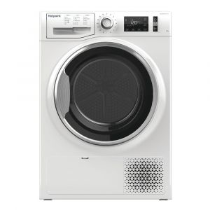 Hotpoint NTM1192SKUK Freestanding 9kg Heat Pump Active Care Tumble Dryer in White