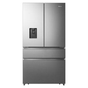 Hisense RF749N4SWSE American No Frost Non Plumbed Fridge Freezer in Stainless Steel