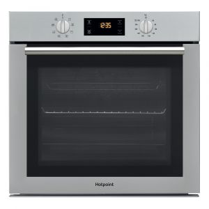 Hotpoint SA4544CIX Built In Catalytic Multifunction Single Oven in Stainless Steel
