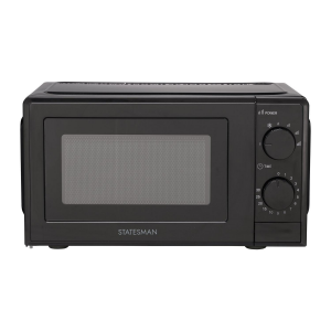 Statesman SKMS0720MPB Freestanding 20 Litre 700W Single Microwave in Black