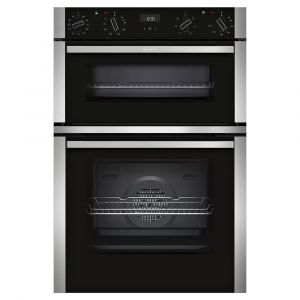 Neff U1ACI5HN0B N50 Built In CircoTherm Catalytic Double Oven in Stainless Steel
