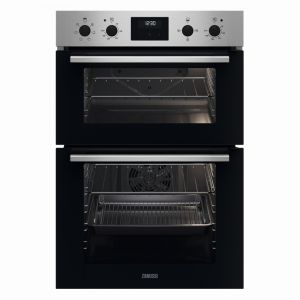 Zanussi ZKCXL3X1 Built In Electric Double Oven Stainless Steel