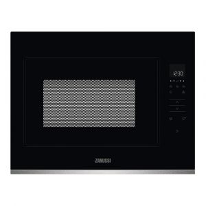 Zanussi ZMBN4SX Series 20 Built In Microwave Oven in Black with Stainless Steel Trim