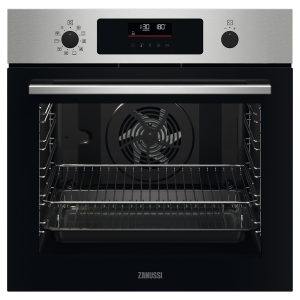 Zanussi ZOPNX6XN Series 60 Built In Pyrolytic Single Oven in Stainless Steel
