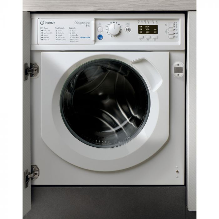 cda 8kg 1400rpm integrated washing machine