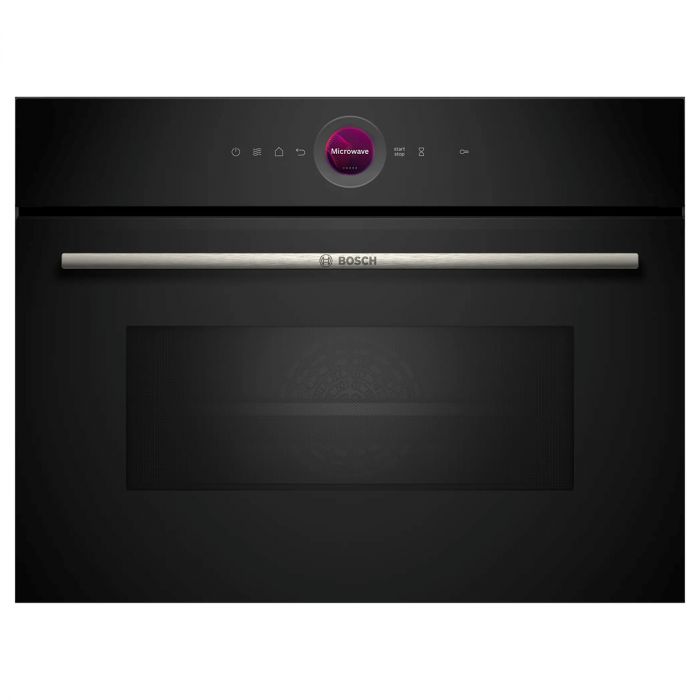 Shop Black Microwave Series Appliance Built with Grill in - CEG732XB1B 8 Bosch In