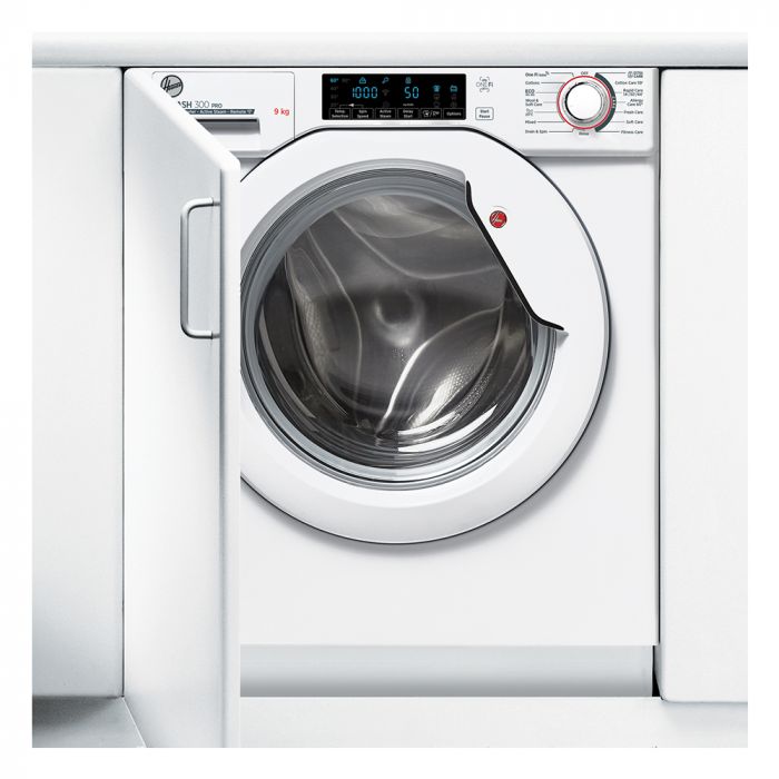 Rated Washing Machine in White Hoover HBWM814DC Built-In A++ 